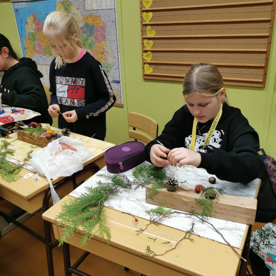 3.klases darbs dizaina un tehnoloģiju stundās