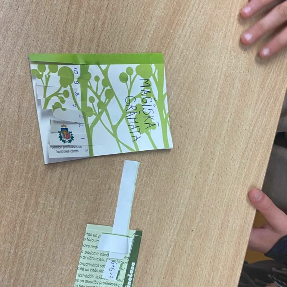 Skolēni Karjeras nedēļas pasākumā