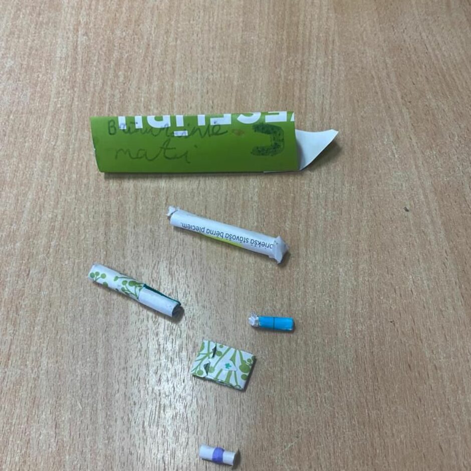 Skolēni Karjeras nedēļas pasākumā