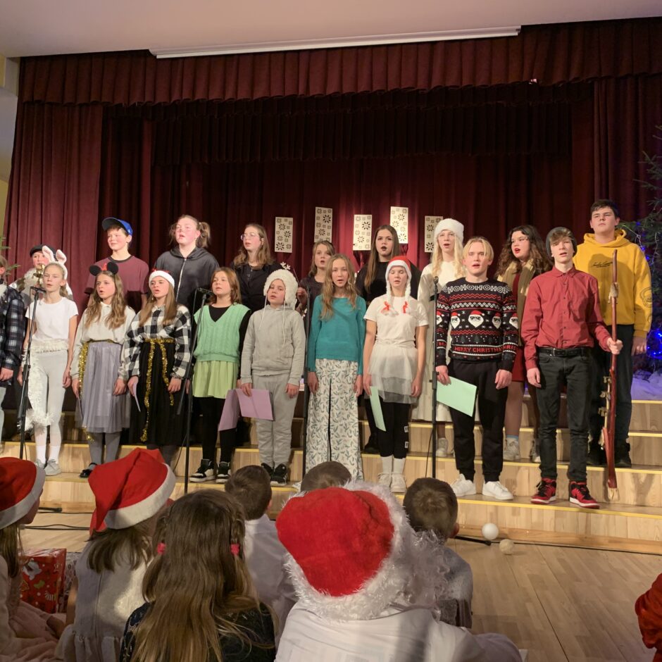 Birzgales pamatskolas skolēnu koncerts 