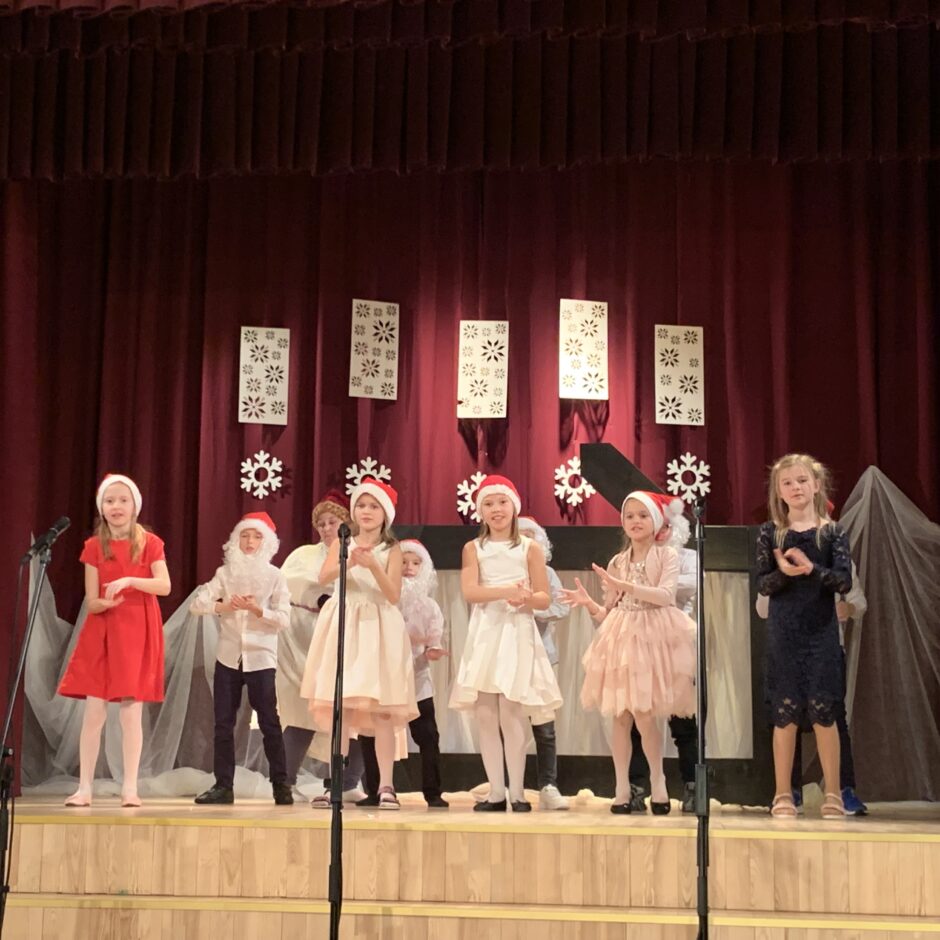 Birzgales pamatskolas skolēnu koncerts 