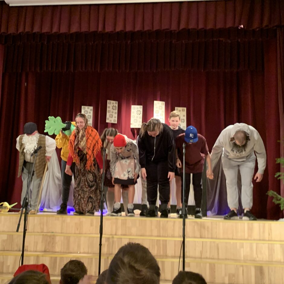 Birzgales pamatskolas skolēnu koncerts 