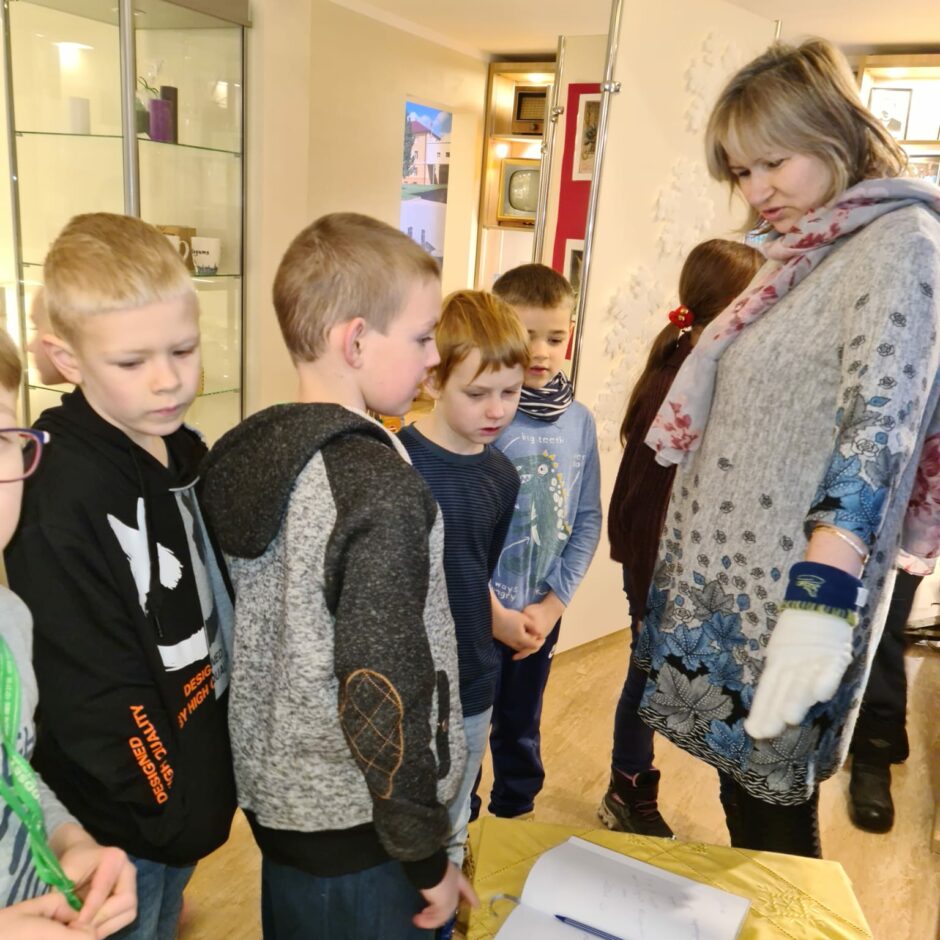 1.klase muzejā 