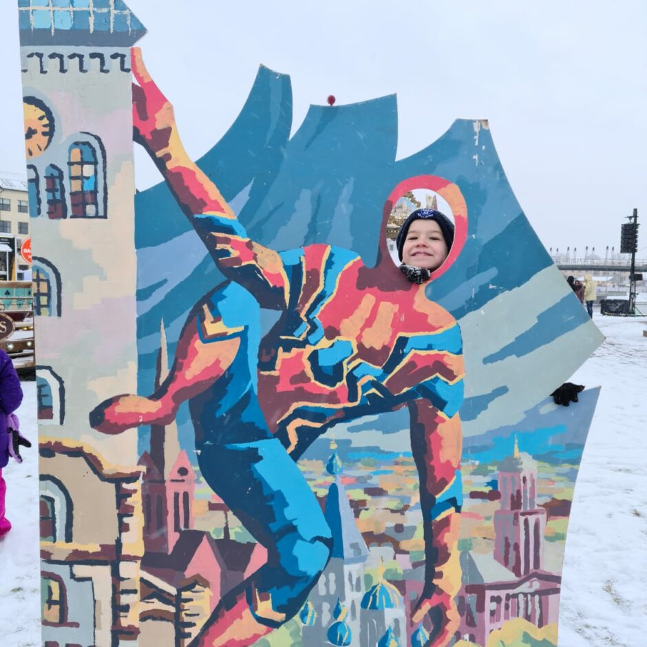 2. un 3.klase Ledus skulptūru festivālā