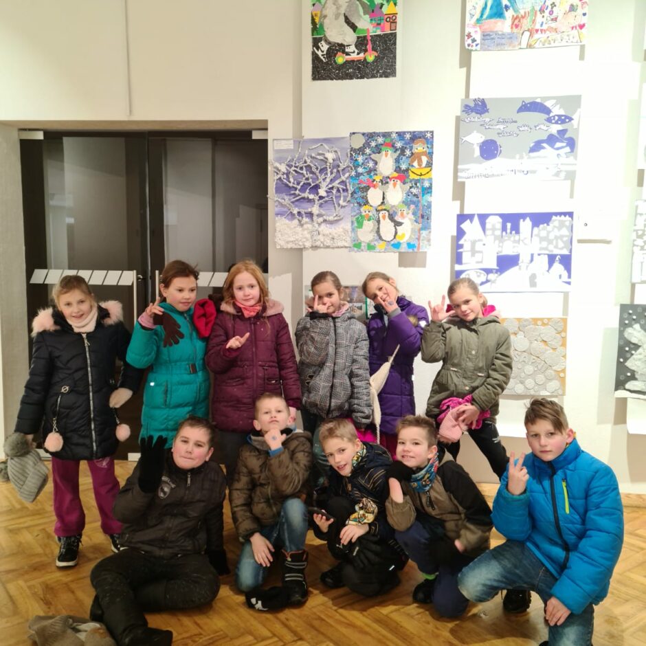 2. un 3.klase Ledus skulptūru festivālā