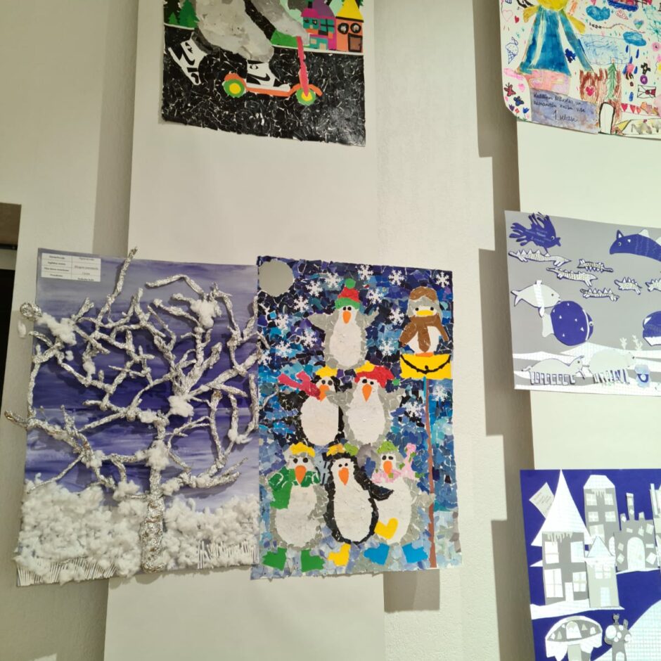 2. un 3.klase Ledus skulptūru festivālā