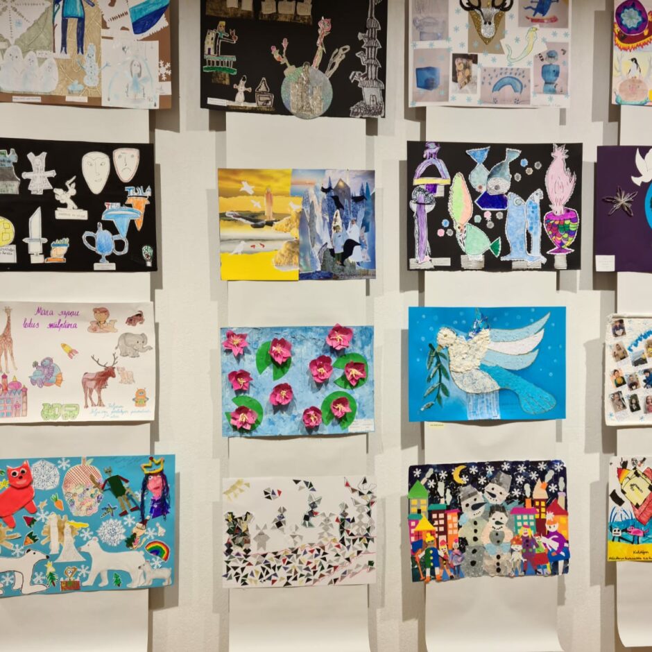 2. un 3.klase Ledus skulptūru festivālā