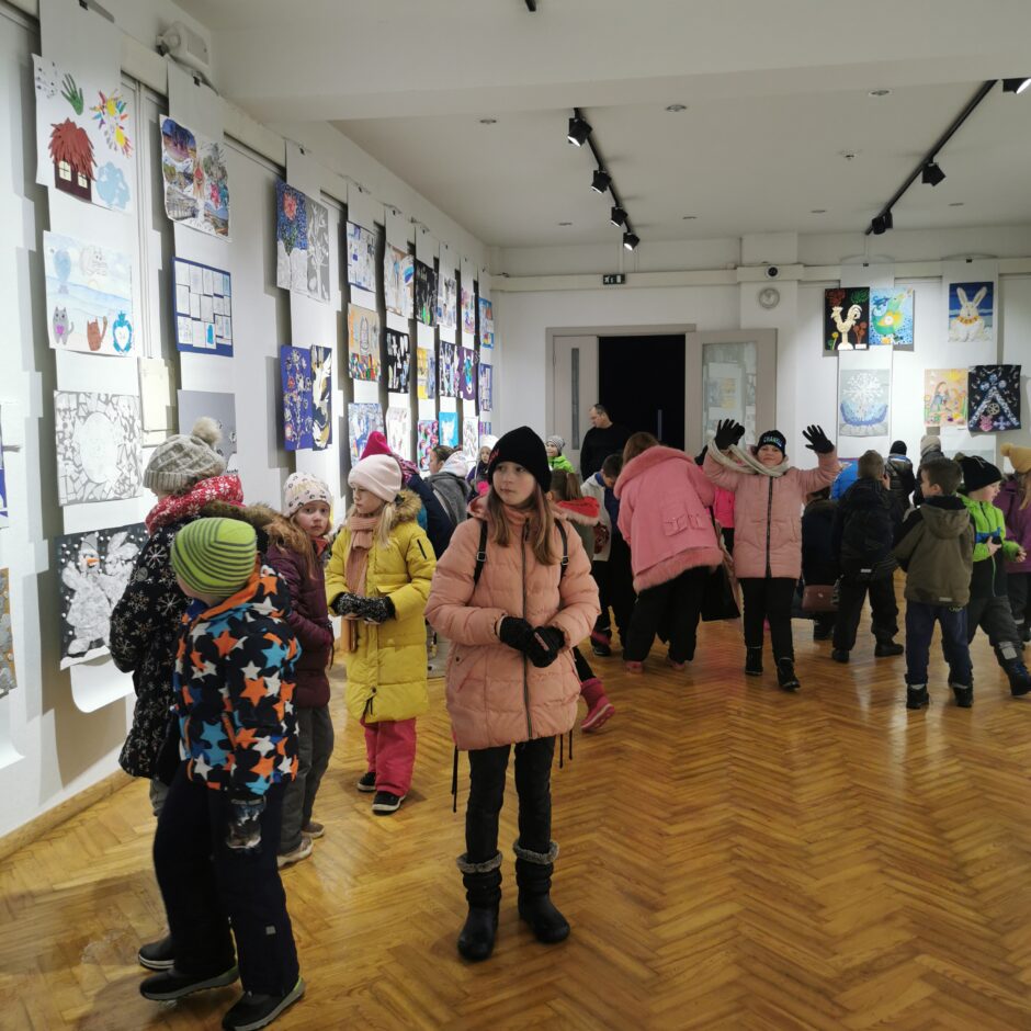 2. un 3.klase Ledus skulptūru festivālā