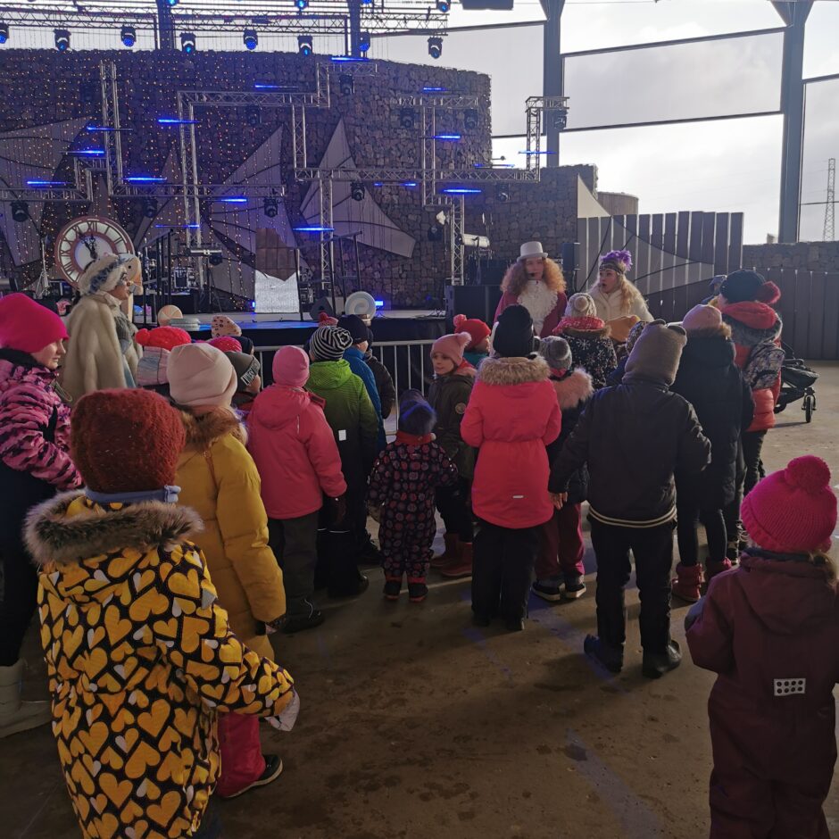 2. un 3.klase Ledus skulptūru festivālā