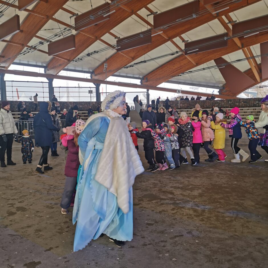 2. un 3.klase Ledus skulptūru festivālā