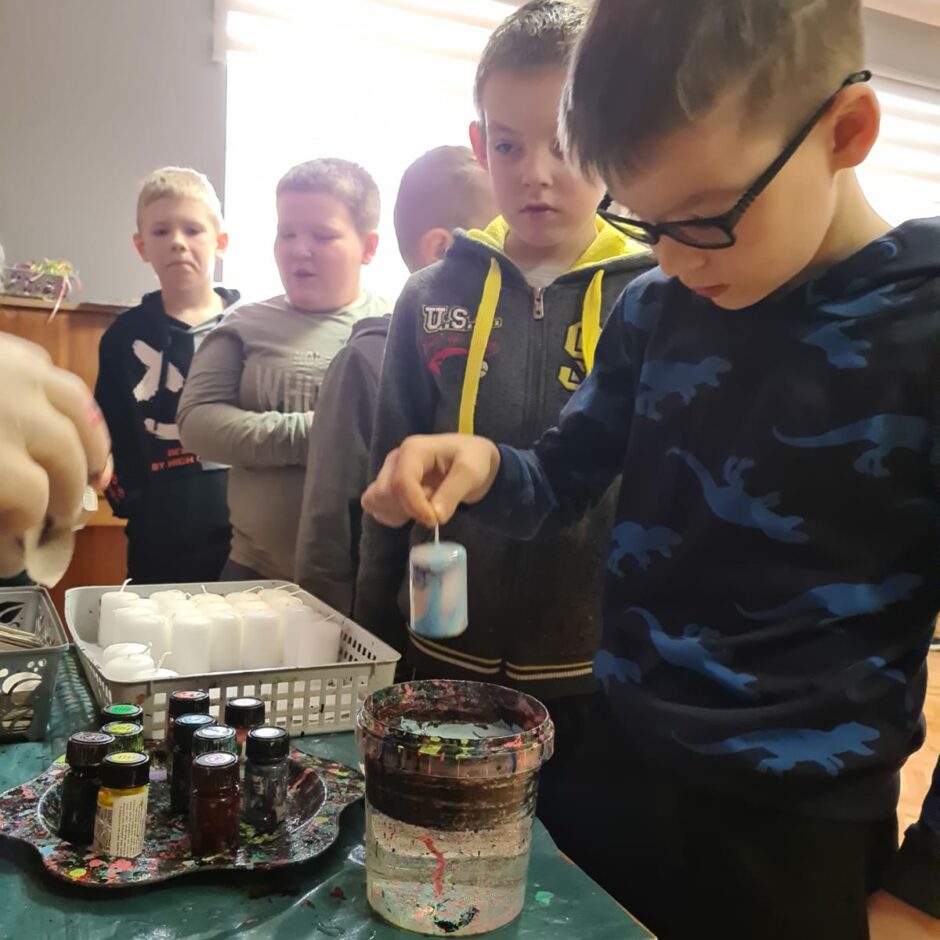 Sveču liešanas meistarklase