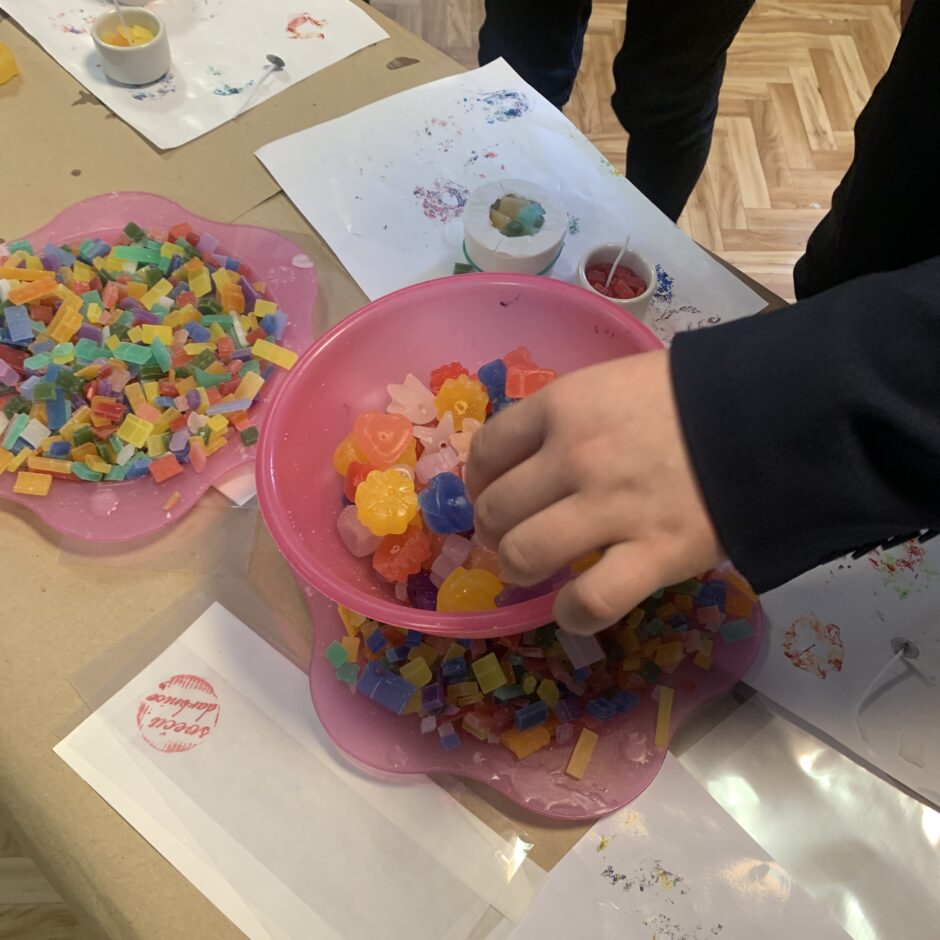 Sveču liešanas meistarklase