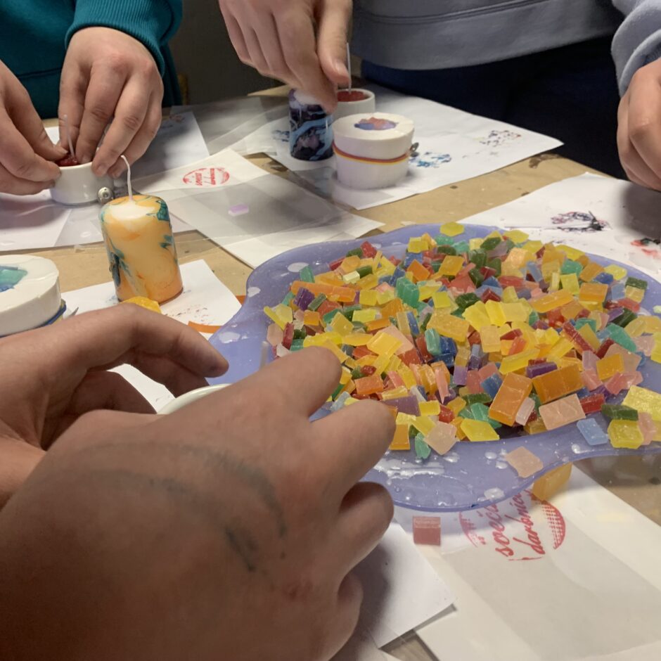 Sveču liešanas meistarklase