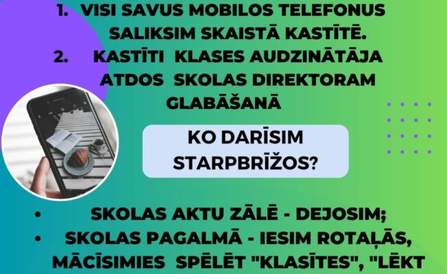 Diena bez mobilajiem telefoniem