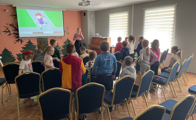 Izglītojošā nodarbībām par traumatisma profilaksi!