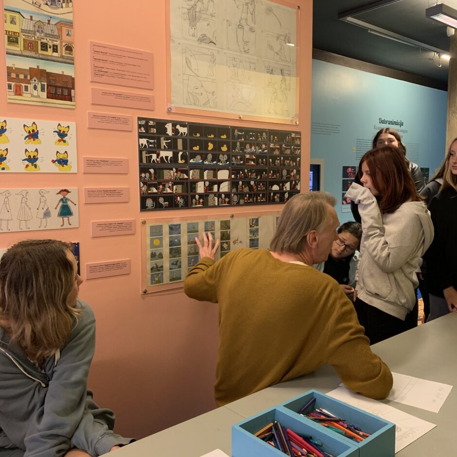 Kino muzeja apmeklējums