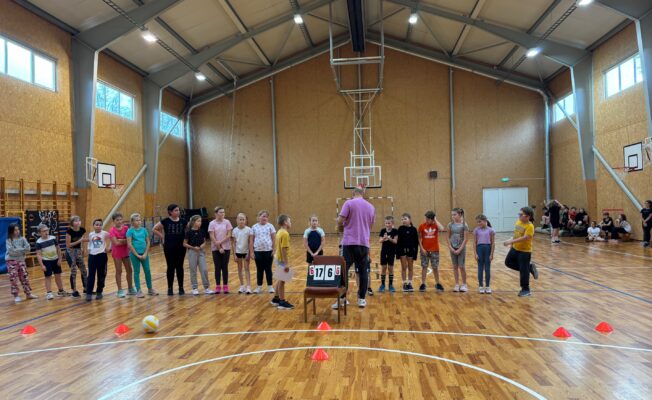 Dodžbola sacensības