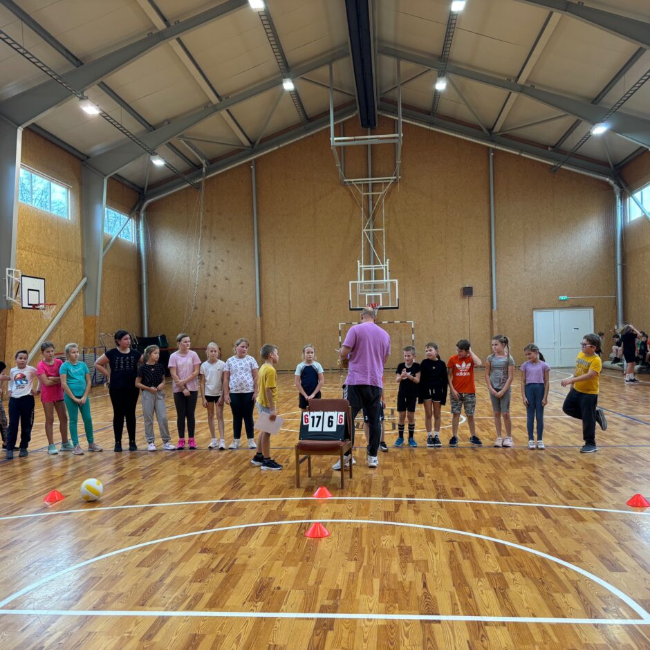 Dodžbola sacensības