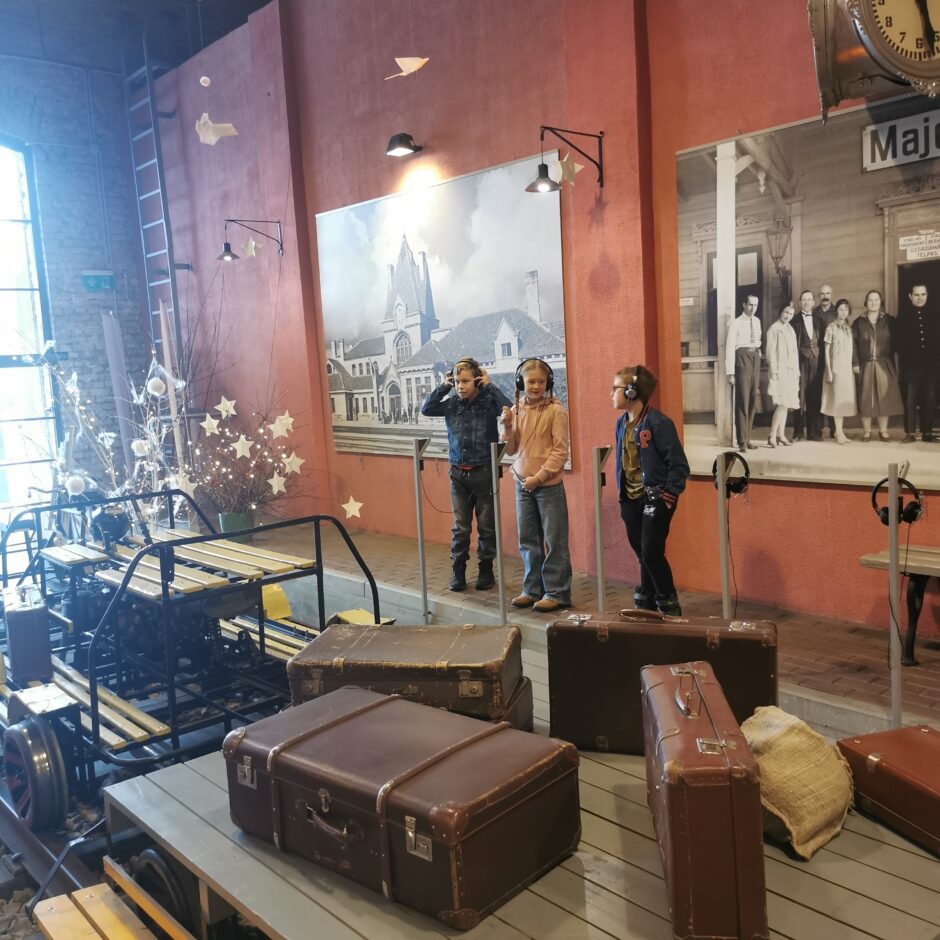 Dzelzceļa muzeja apmeklējums