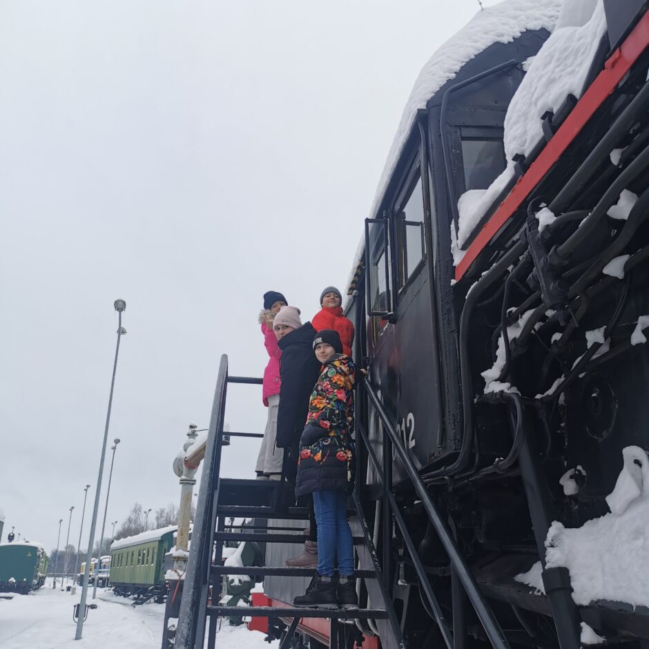 Dzelzceļa muzeja apmeklējums