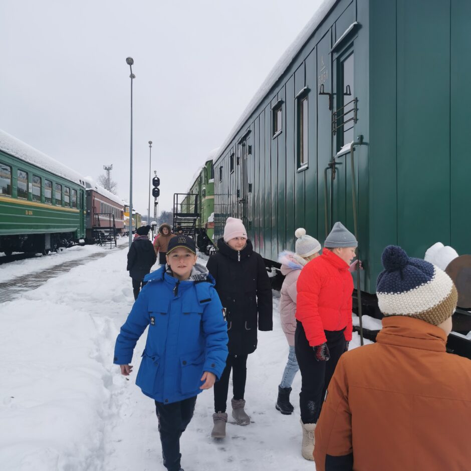 Dzelzceļa muzeja apmeklējums