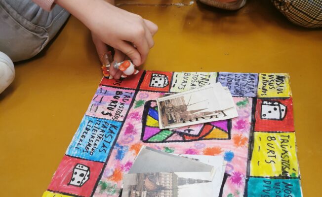 Spēles latviešu valodas stundās