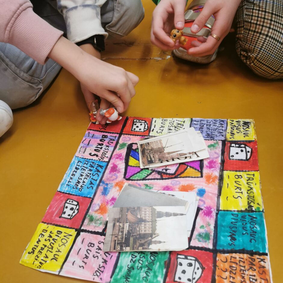 Spēles latviešu valodas stundās