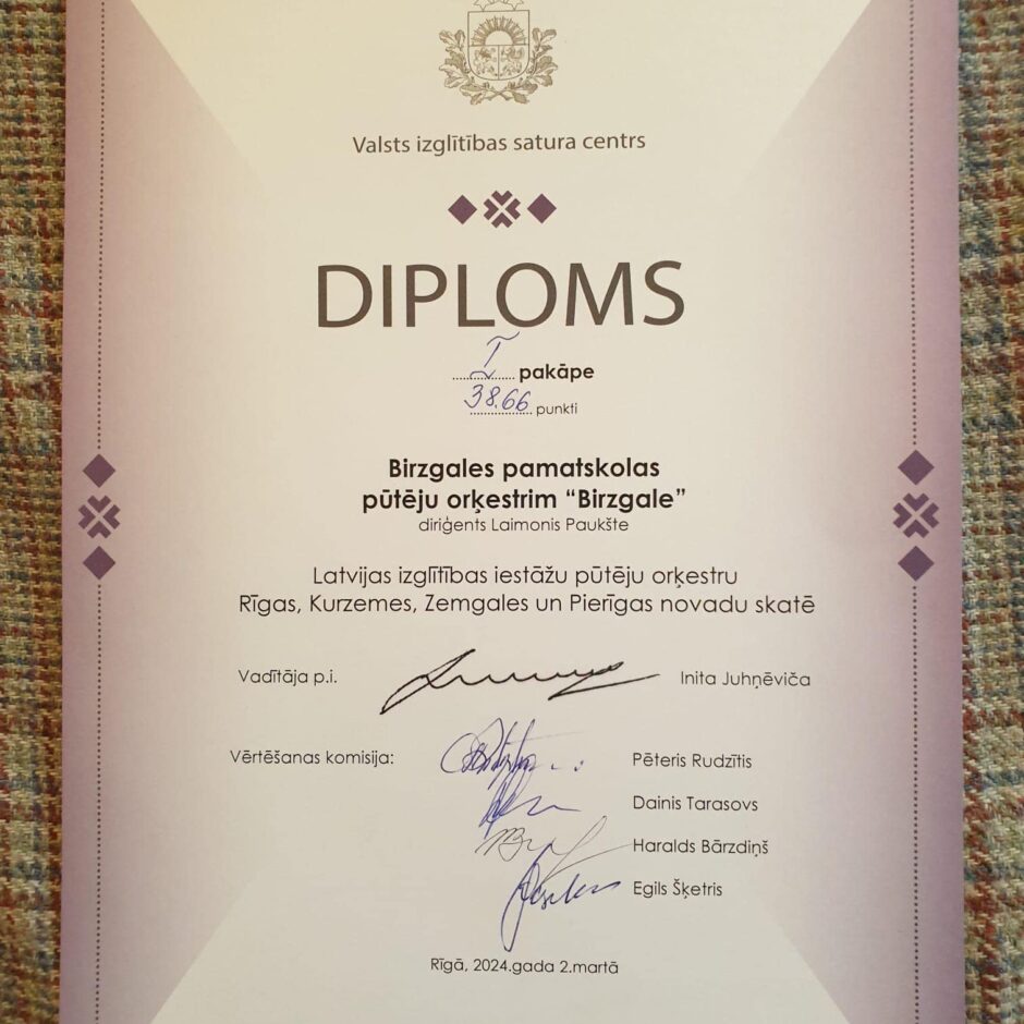 Pūtēju orķestra skate