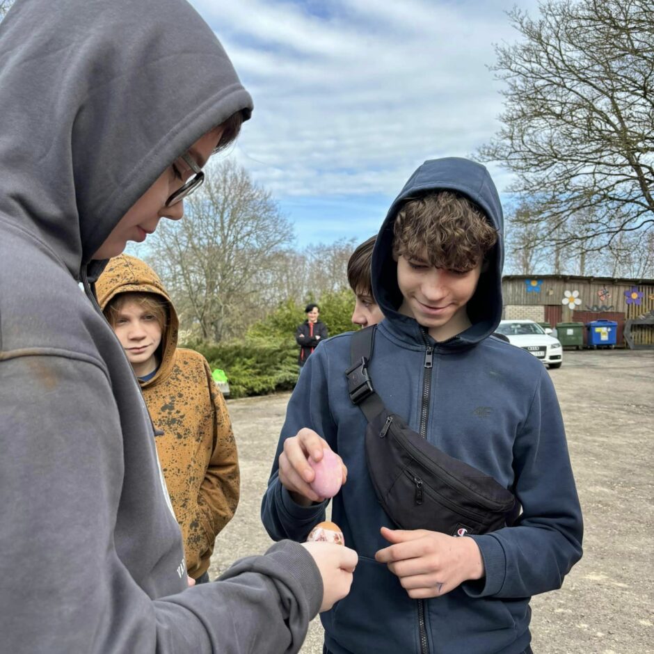 Lieldienu pasākums skolā