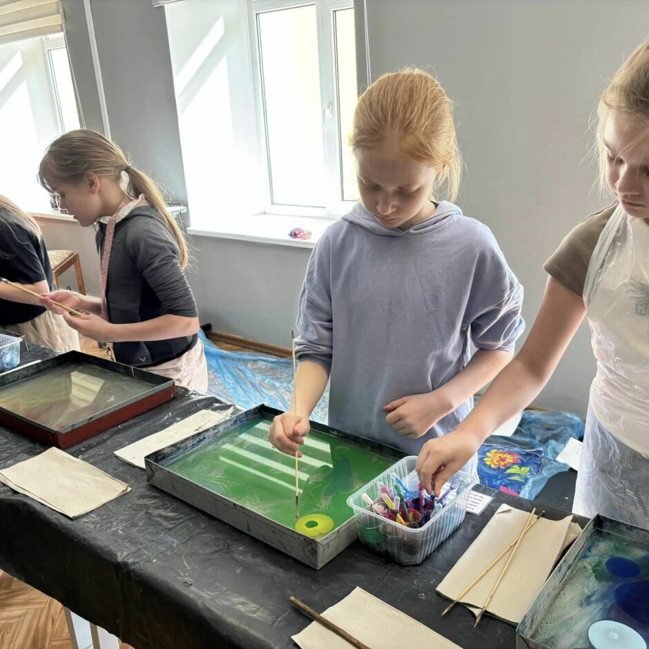 Ebru gleznošanas māksla