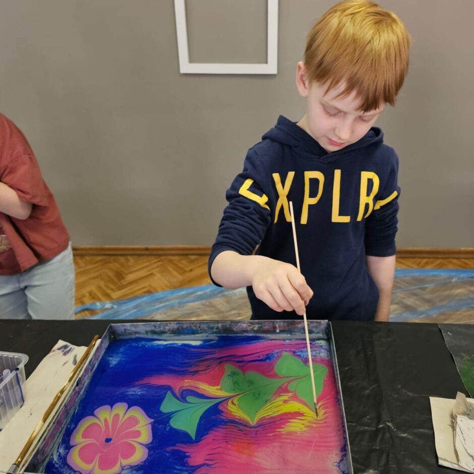 Ebru gleznošanas māksla