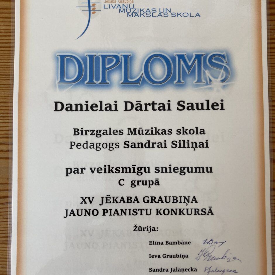 Mūzikas skolas konkurss