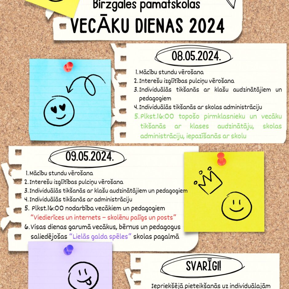 Vecāku dienas - 2024
