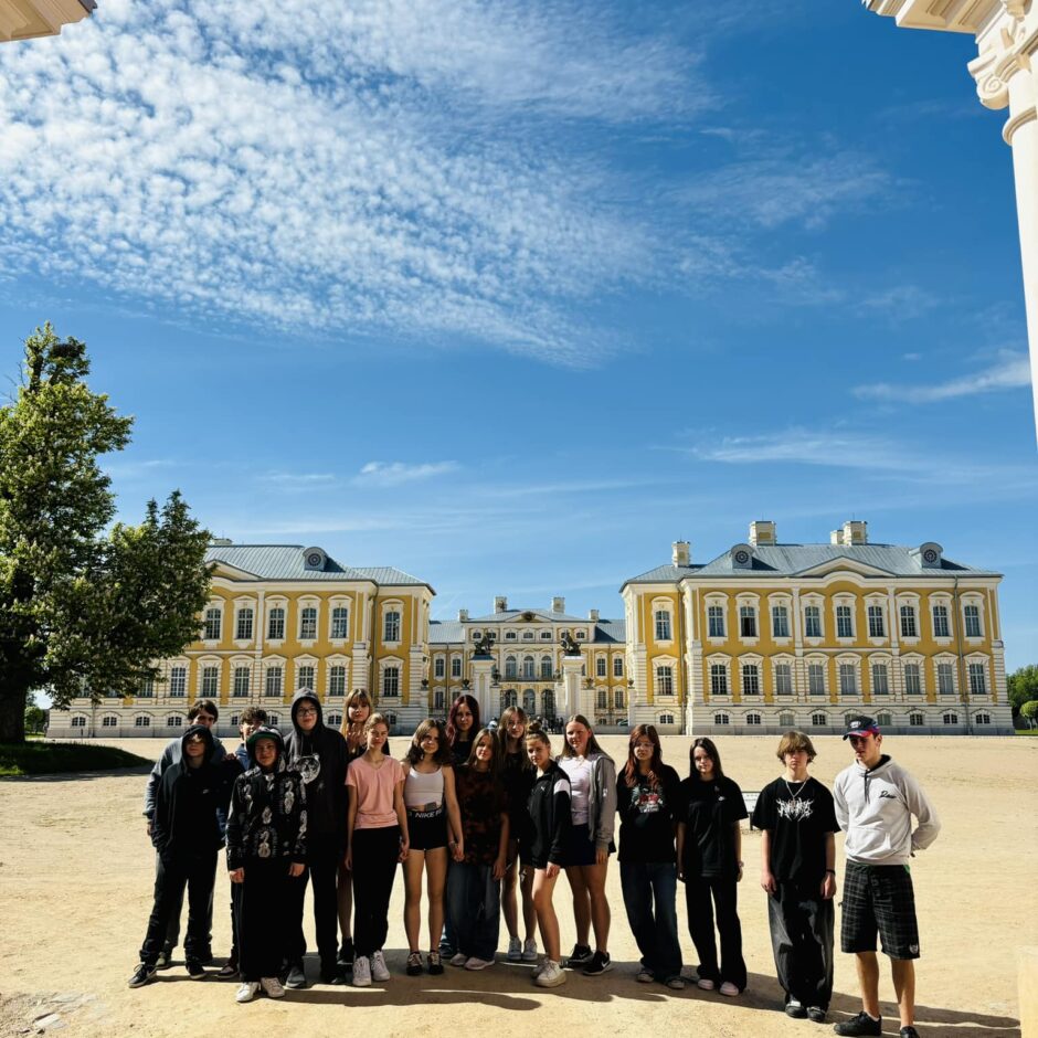 Mācību ekskursija uz Rundāles pili