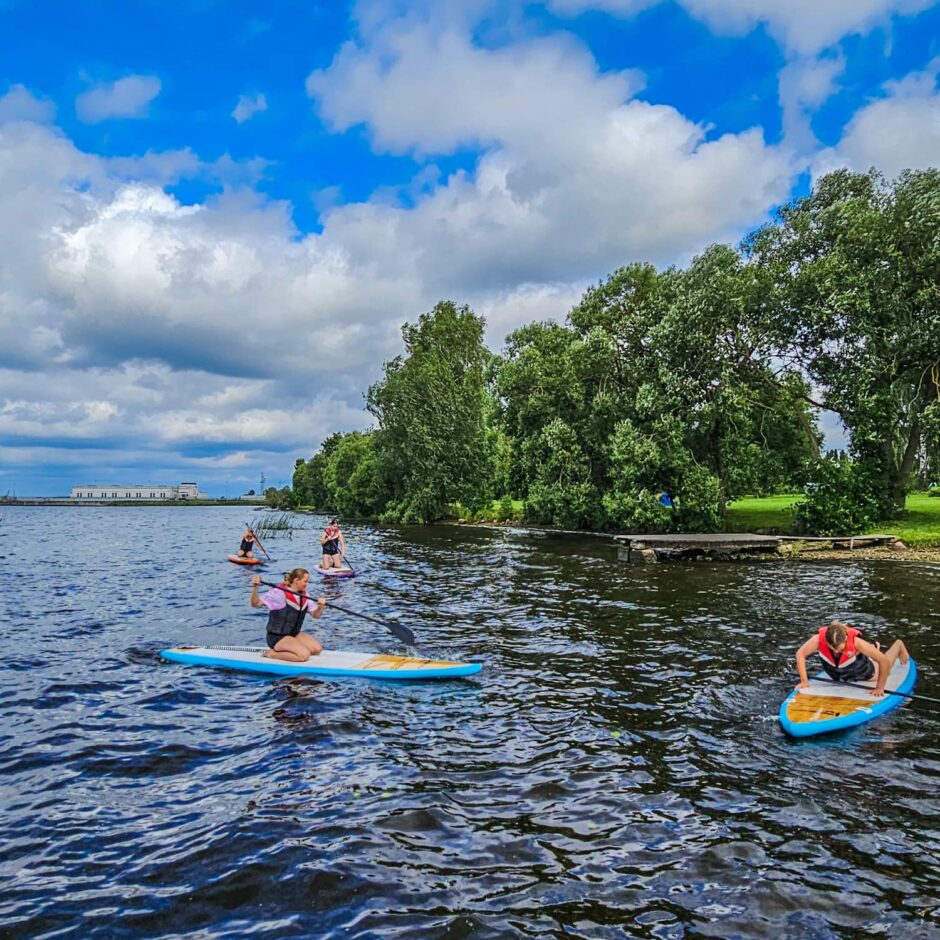 Windfoil apmācības jauniešiem