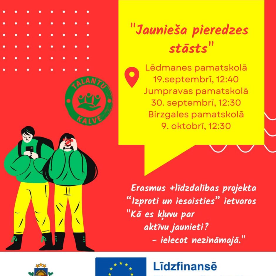 Jauniešu līdzdalības projekts Lēdmanē