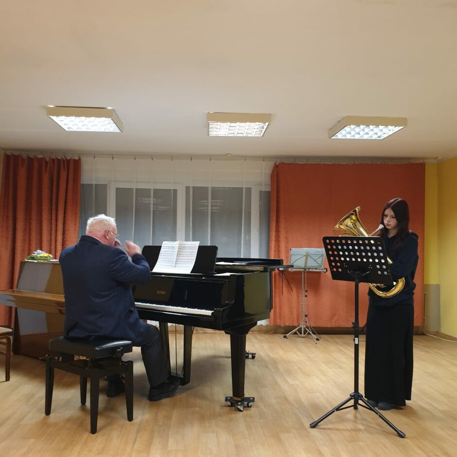 Mūzikas skolas audzēkņi