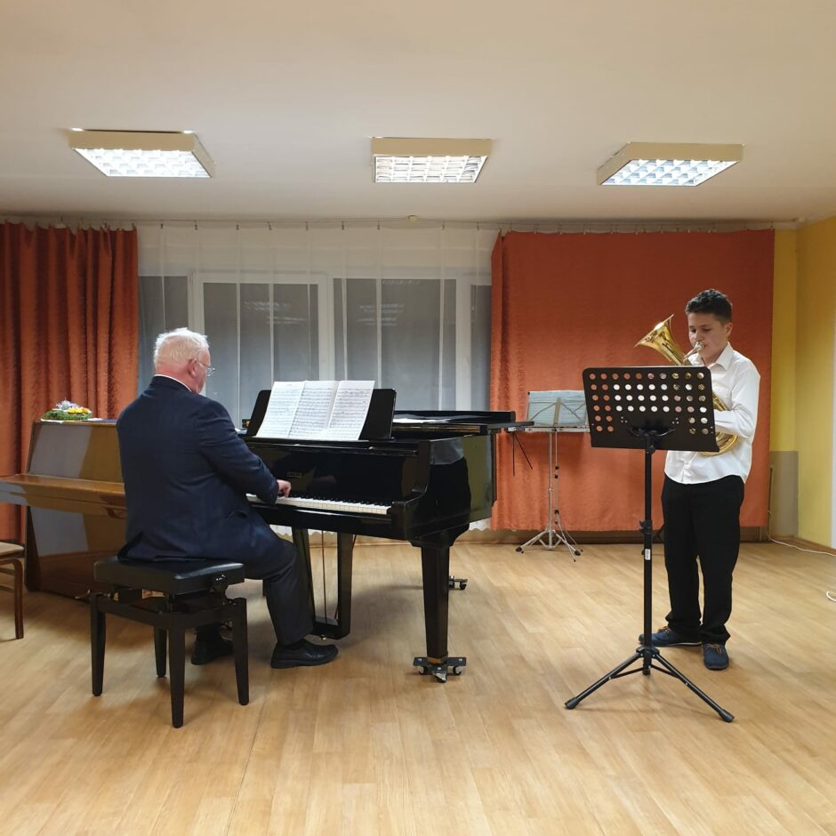 Mūzikas skolas audzēkņi