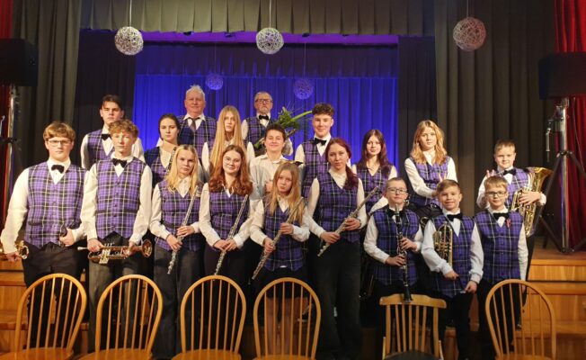 Pūtēju orķestris Skaistkalnē