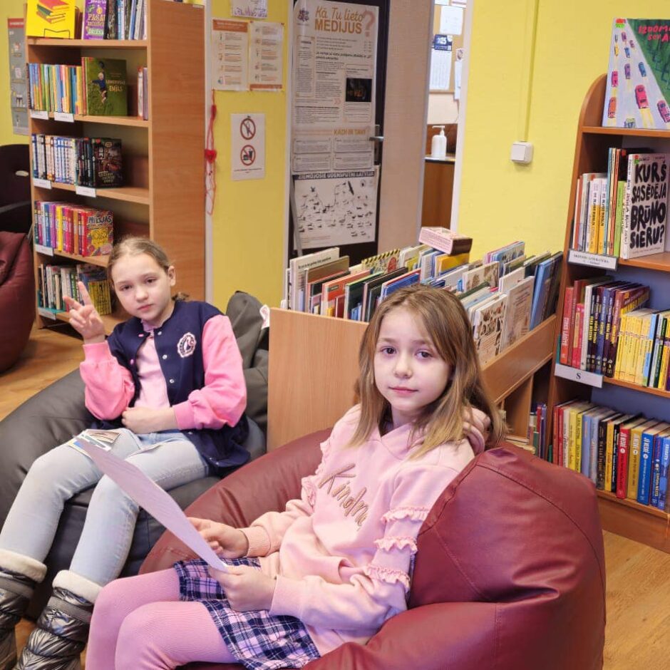 Vizīte bibliotēkā