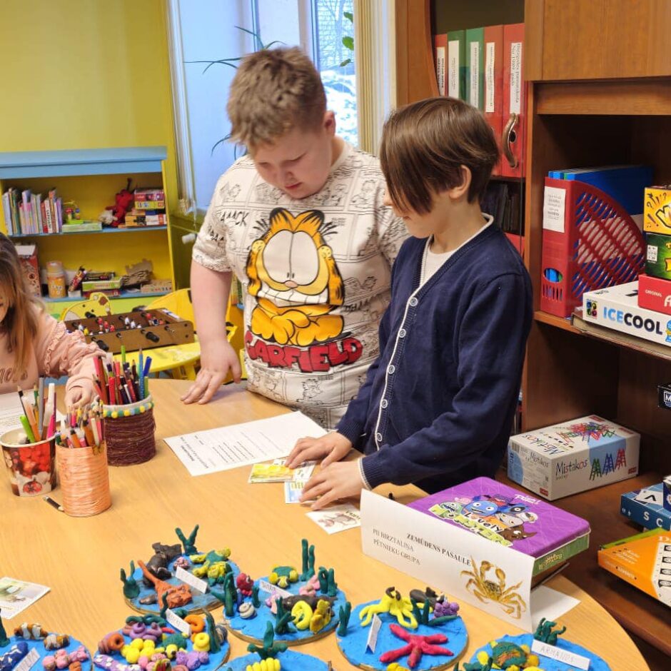 Vizīte bibliotēkā