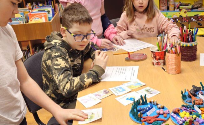 Vizīte bibliotēkā