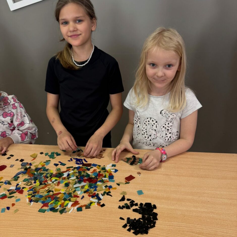 Stikla mākslas nodarbība