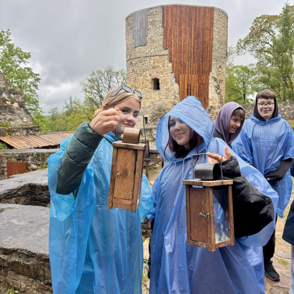 Cēsu pils apmeklējums