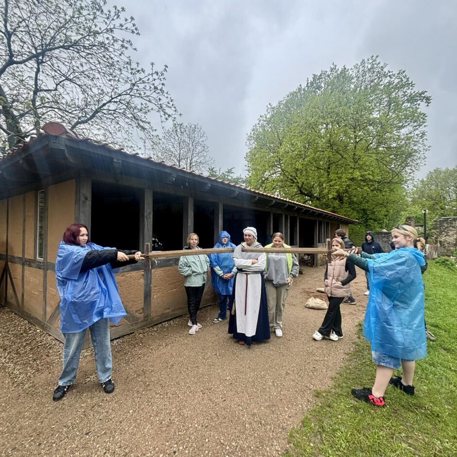 Cēsu pils apmeklējums