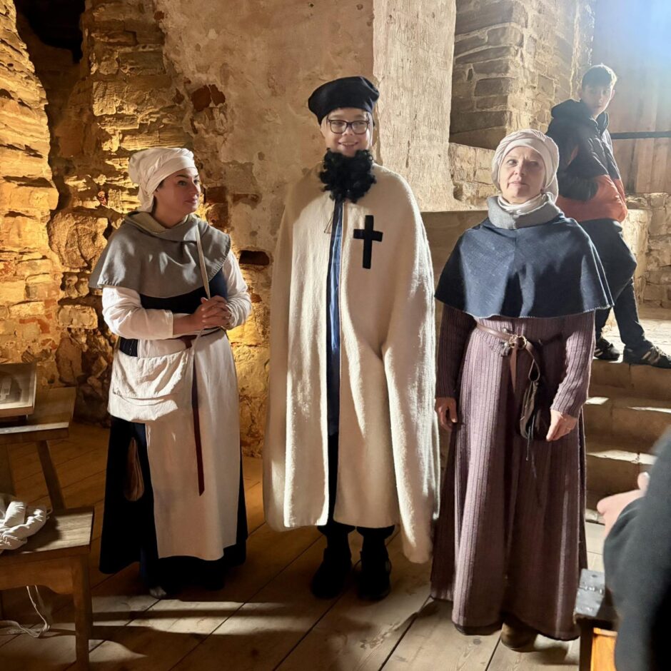 Cēsu pils apmeklējums