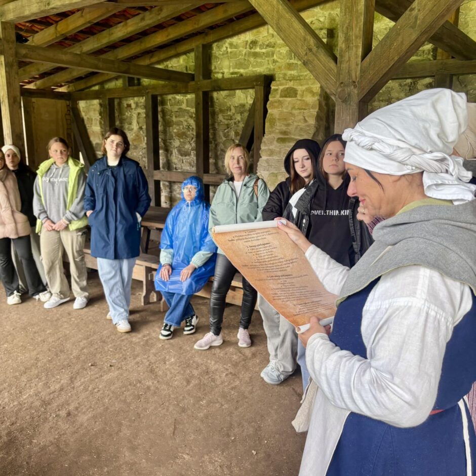 Cēsu pils apmeklējums