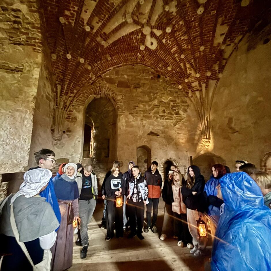 Cēsu pils apmeklējums