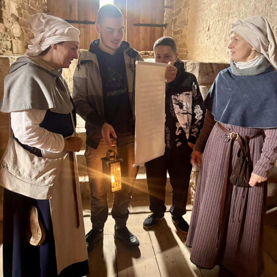 Cēsu pils apmeklējums