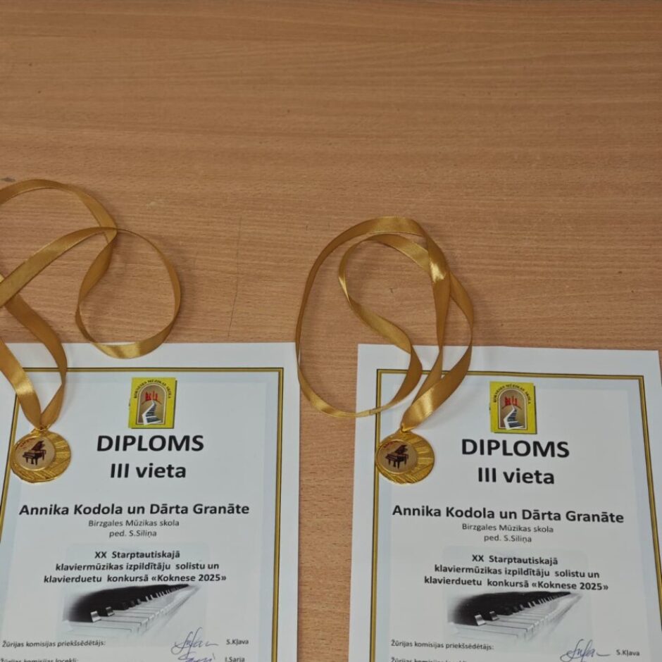 XX Starptautiskais klaviermūzikas izpildītāju solistu un klavierduetu konkurss ''Koknese 2025'